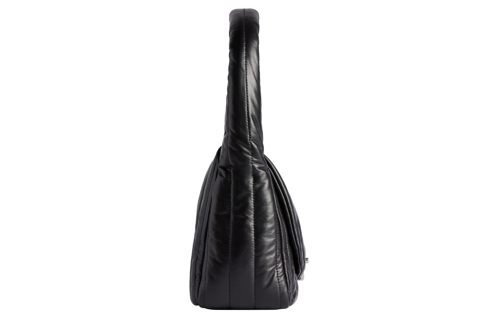 (WMNS) Balenciaga Monaco Small Sling Bag 'Black' 7878962AA7Z1000 - 4