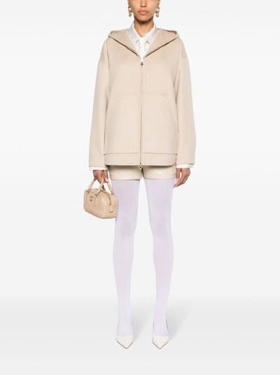 Valentino cashmere hooded jacket outlook