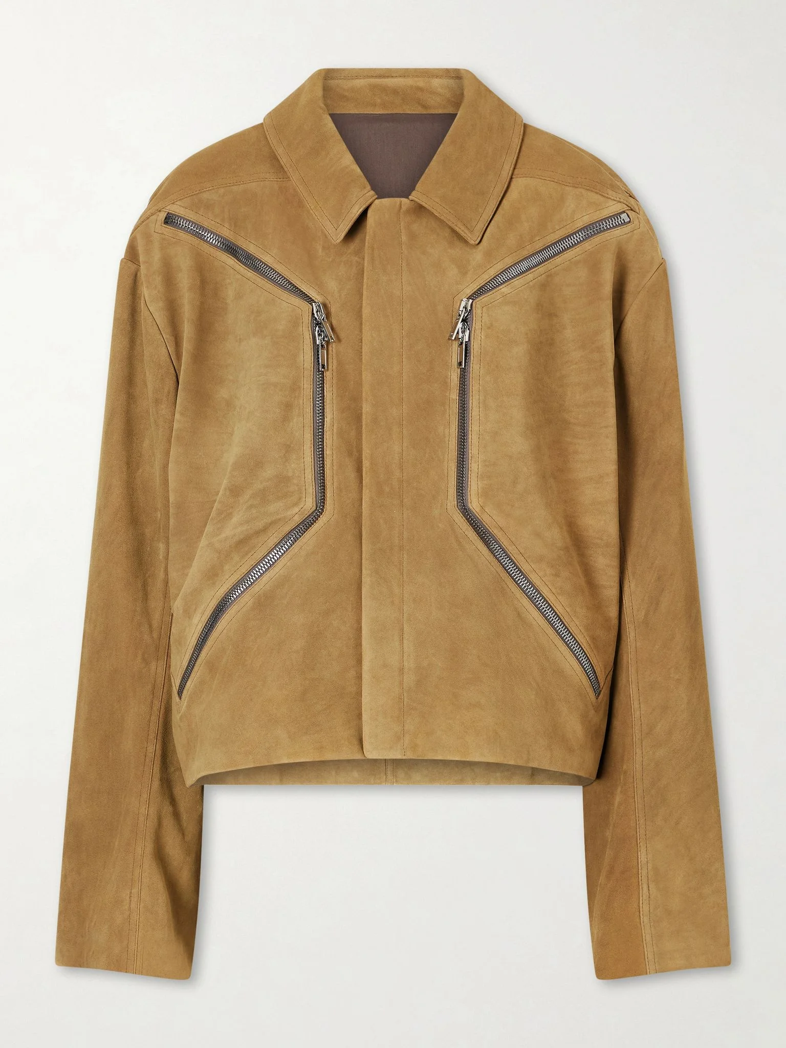 Blixa Mac suede jacket Brown - 1