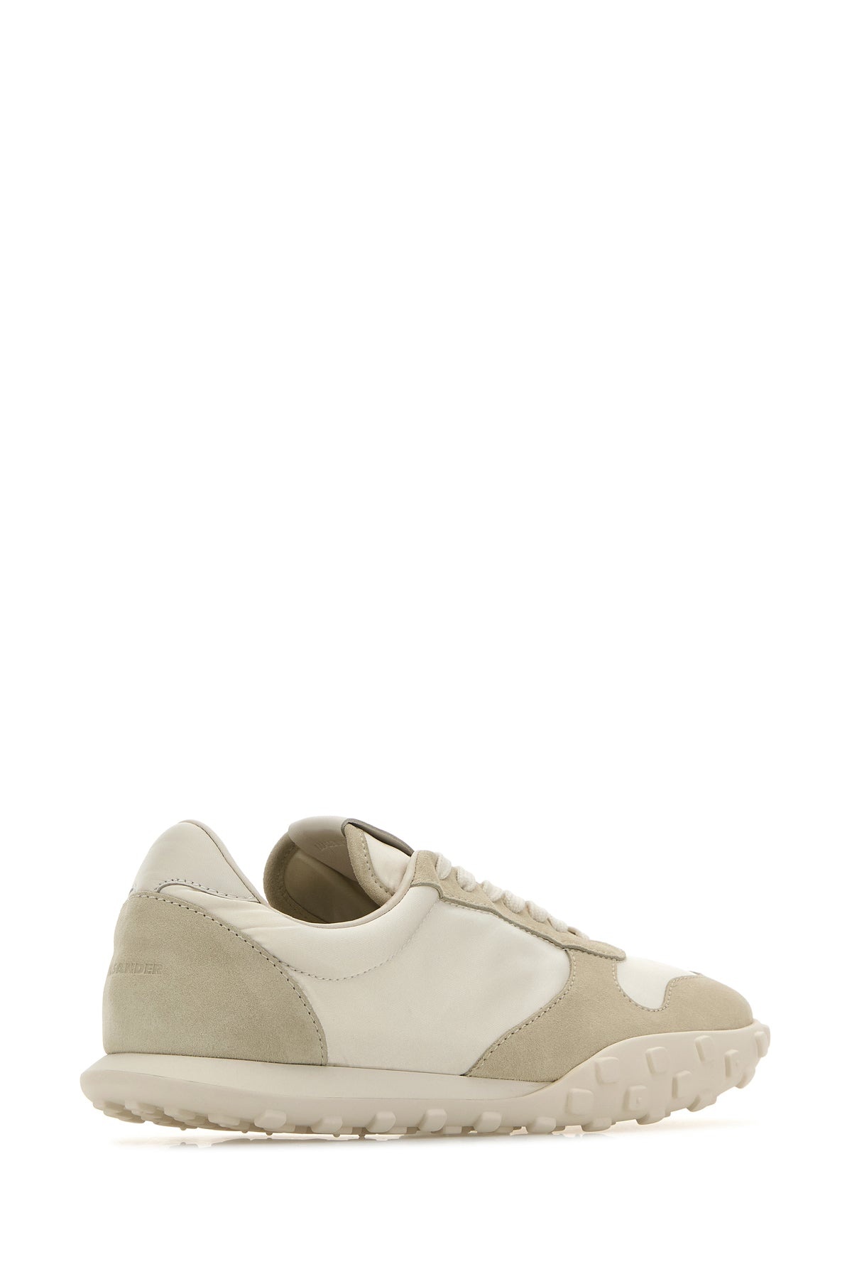 Two-tone fabric and suede sneakers - 3
