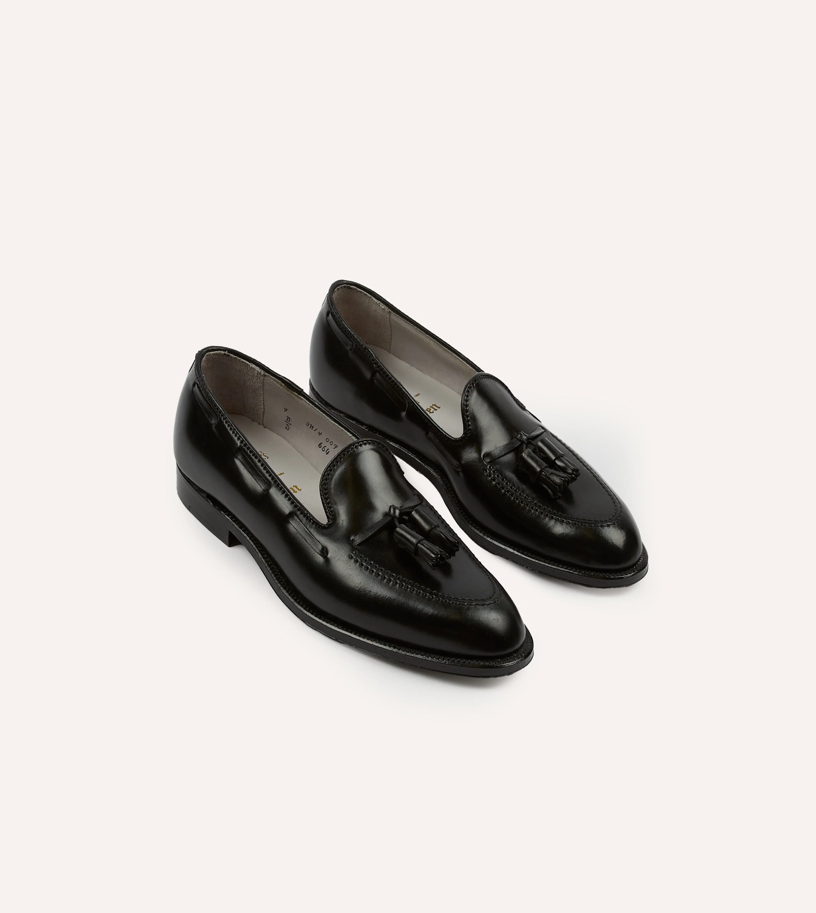 Alden Black Cordovan Tassel Loafer - 1