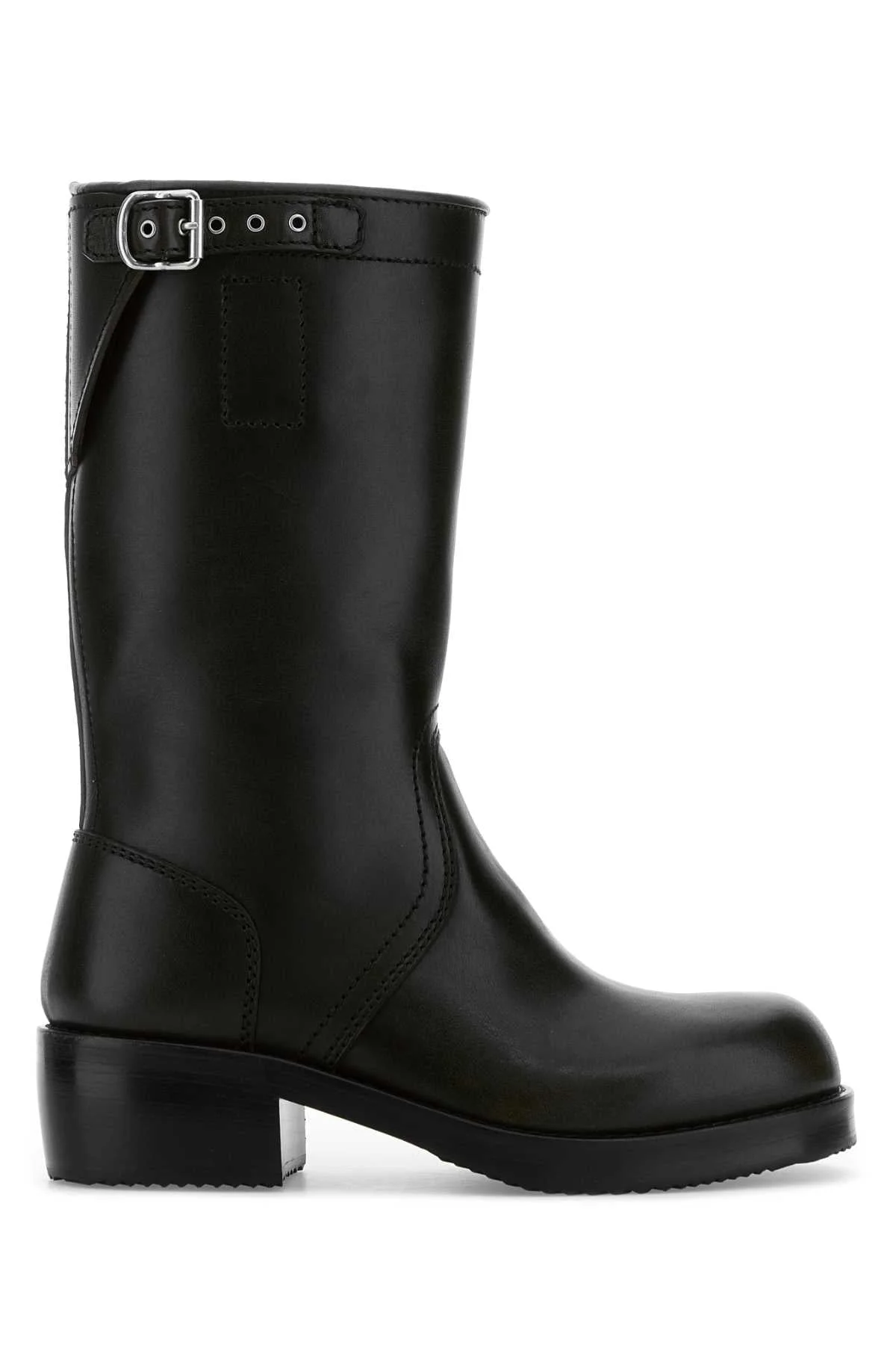 Dries Van Noten Women Black Leather Boots - 1