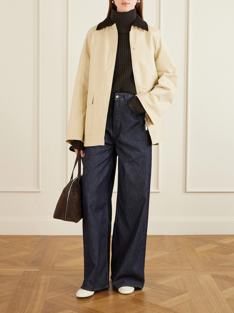 OSSOU Slick Wide-leg Jeans outlook