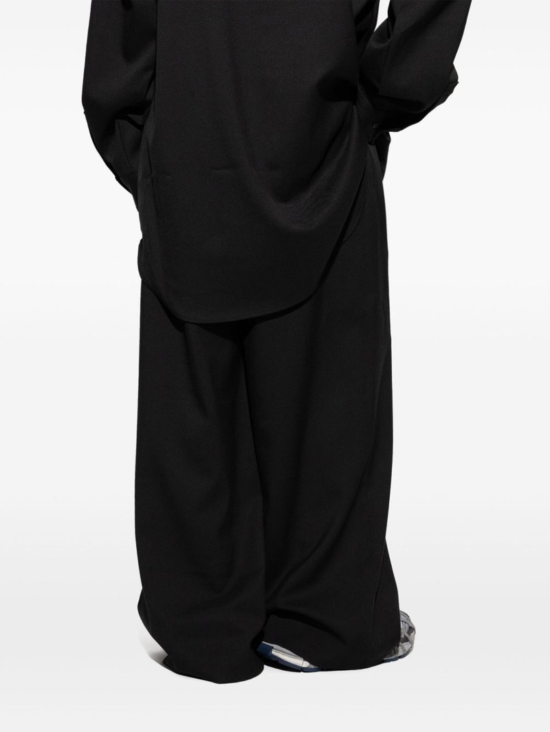 pleat-detail trousers 4