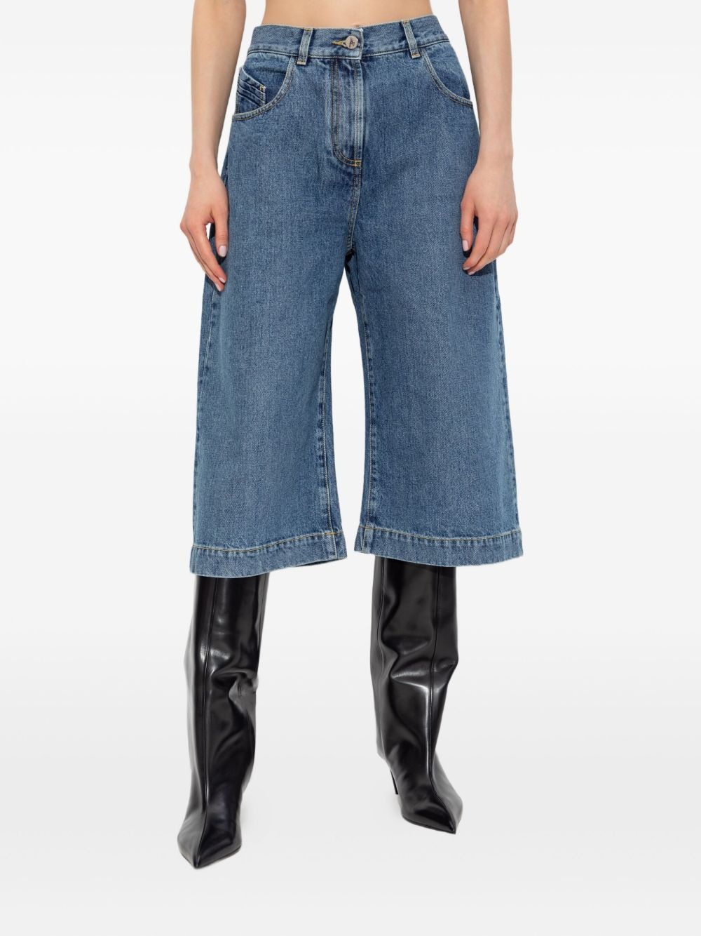 cropped jeans - 3