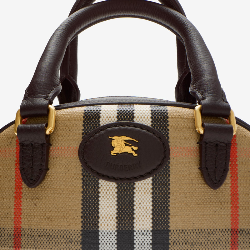 Burberry Mini Highlands Bowling Bag​ outlook