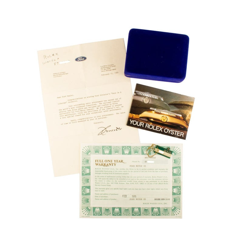 Rolex Oyster Perpetual 26 Ref 67198 Ford Model - 6