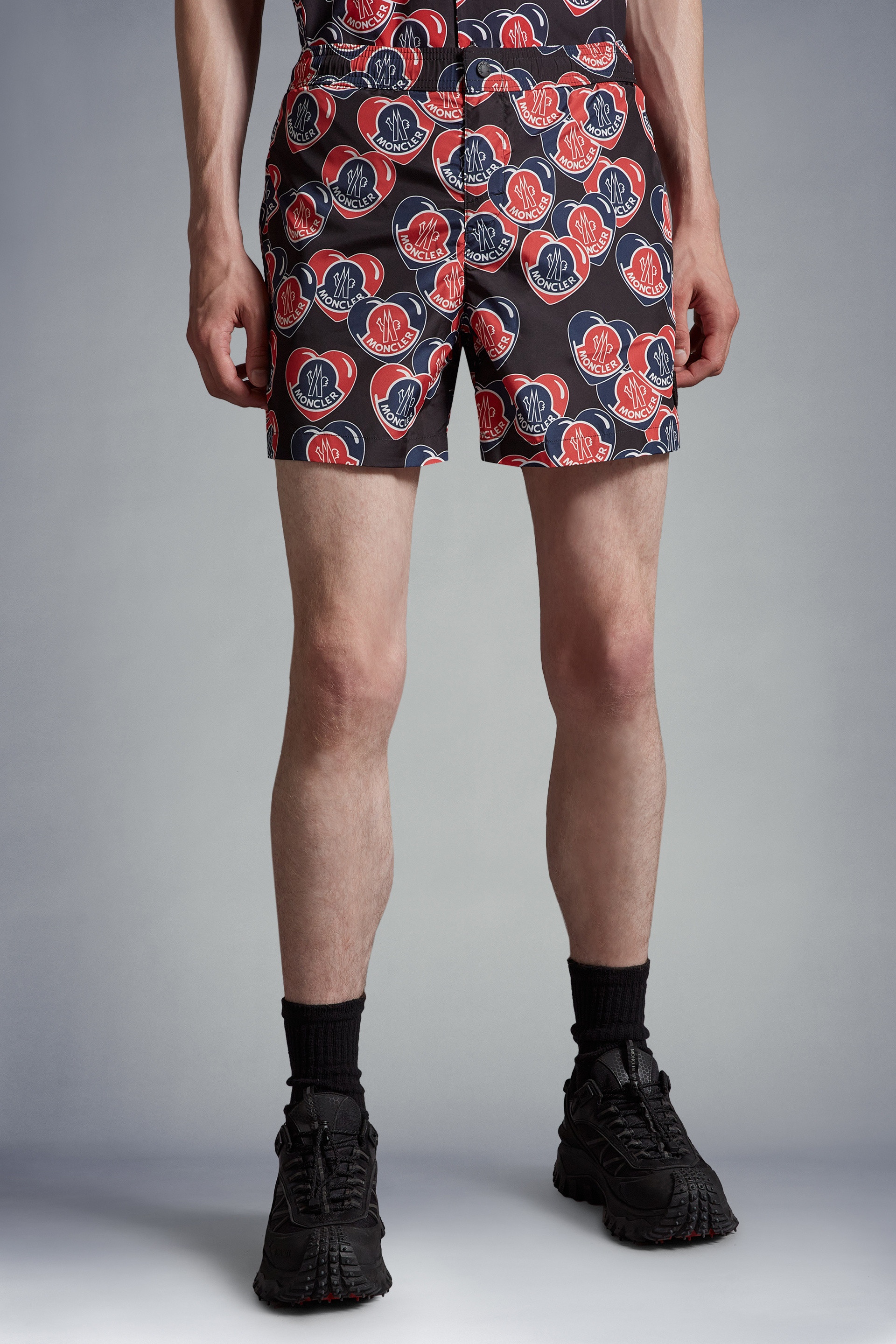Moncoeur Print Swim Shorts - 3