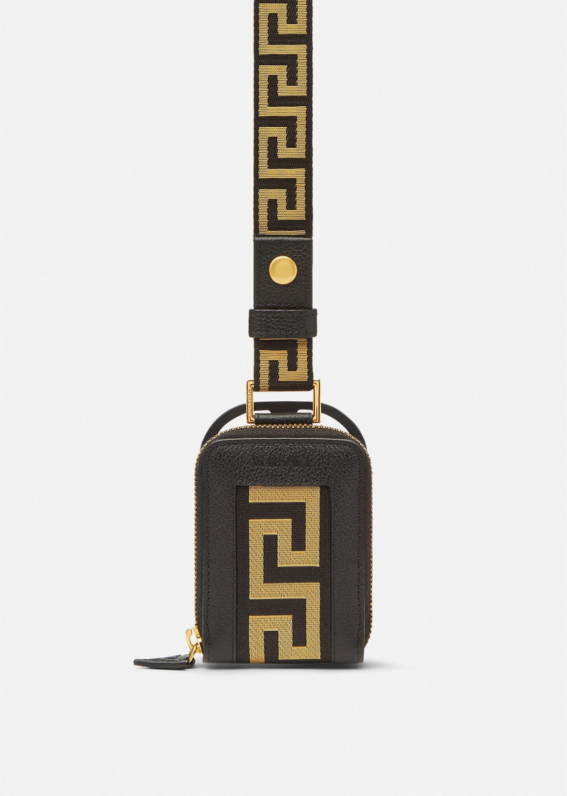 Greca Leather Mini Pouch 1