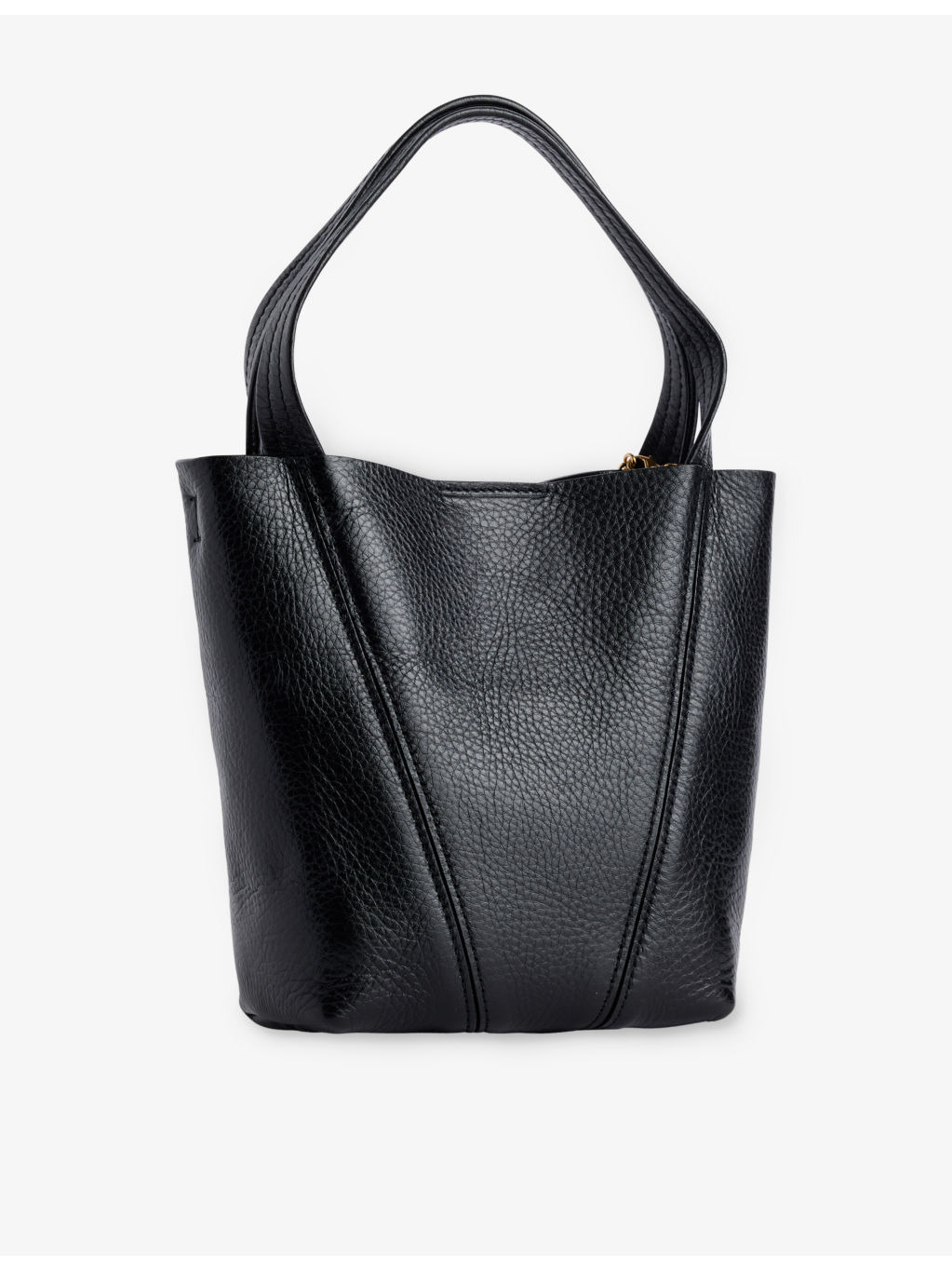 Spin large leather tote bag - 4
