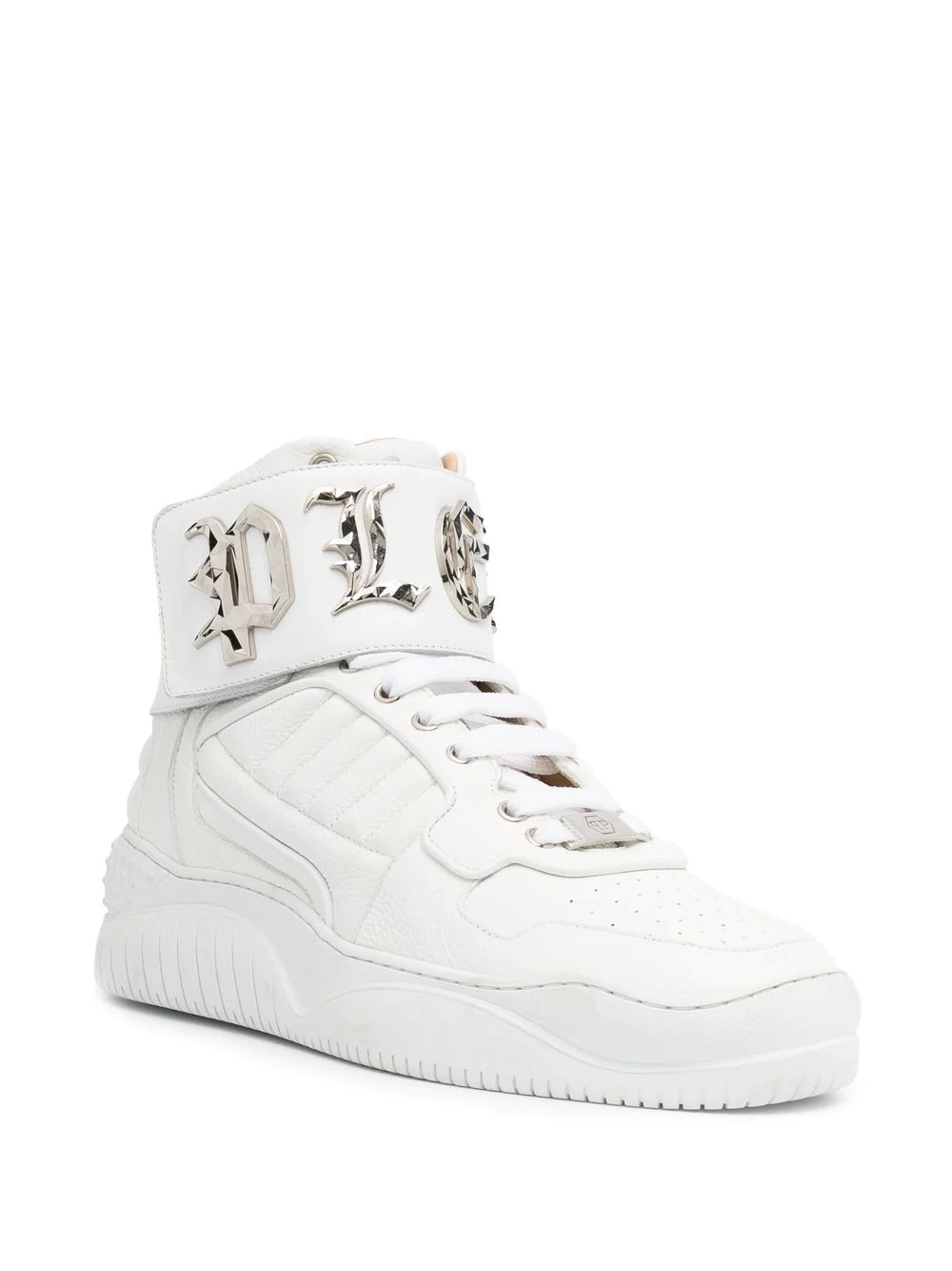 logo high-top sneakers - 2