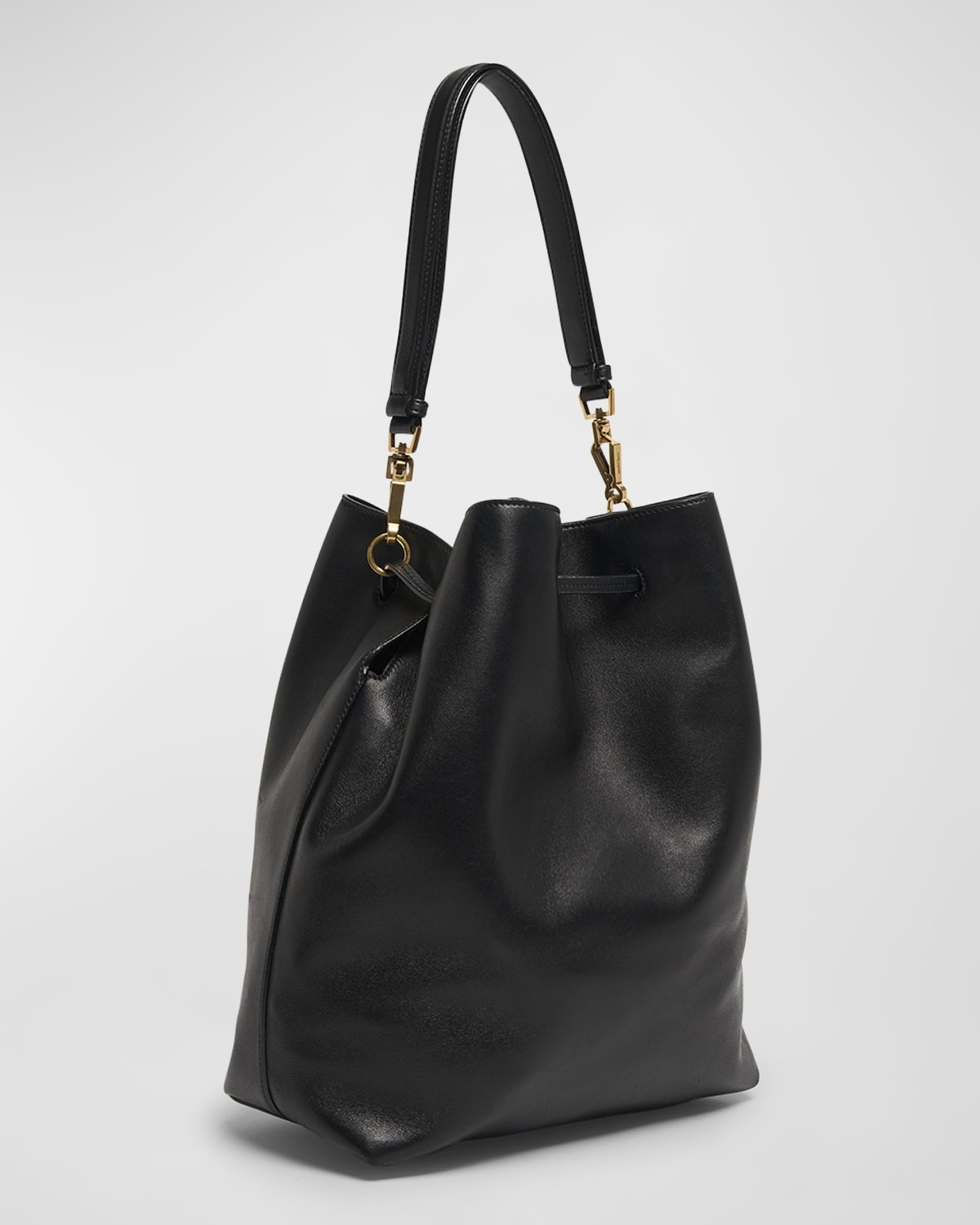 Paris VII YSL Pochon Shoulder Bag in Lambskin Leather - 6