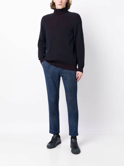 Avant Toi drawstring tapered trousers outlook