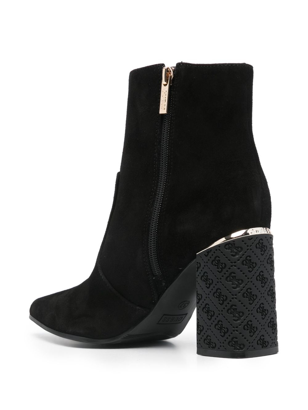 85mm suede ankle boots - 3