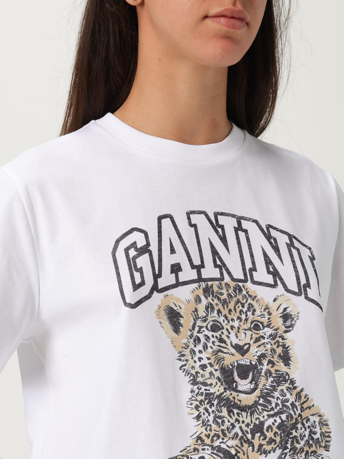 T-shirt woman Ganni - 4
