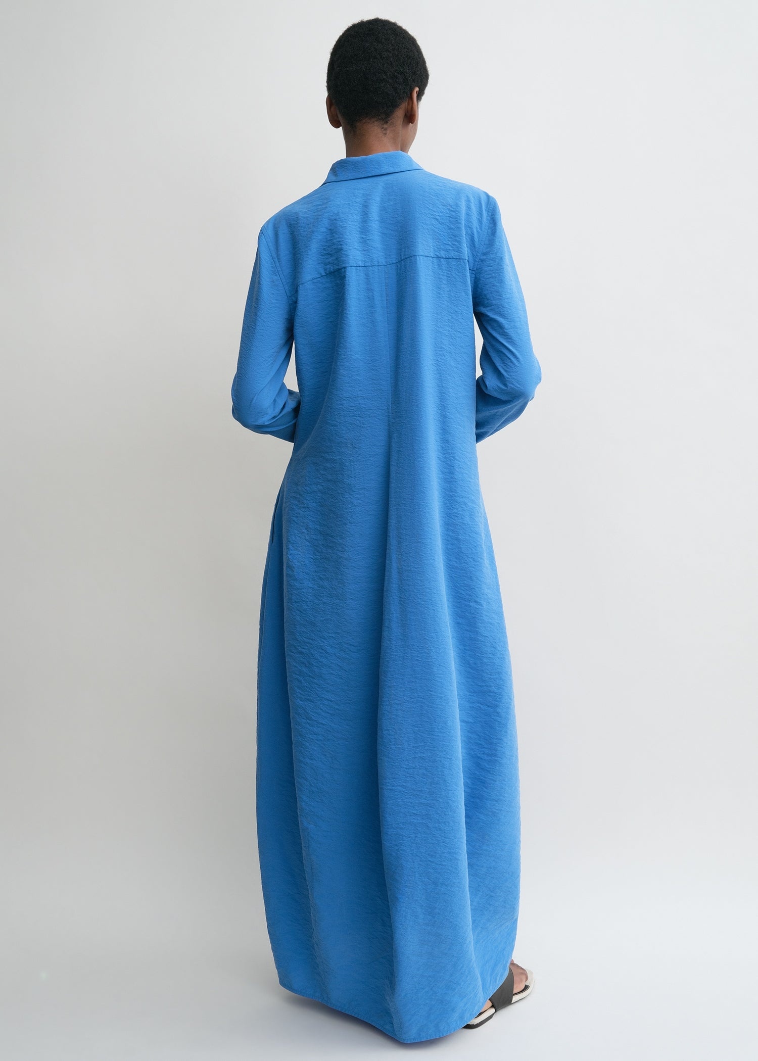 Parachute shirtdress cobalt - 5