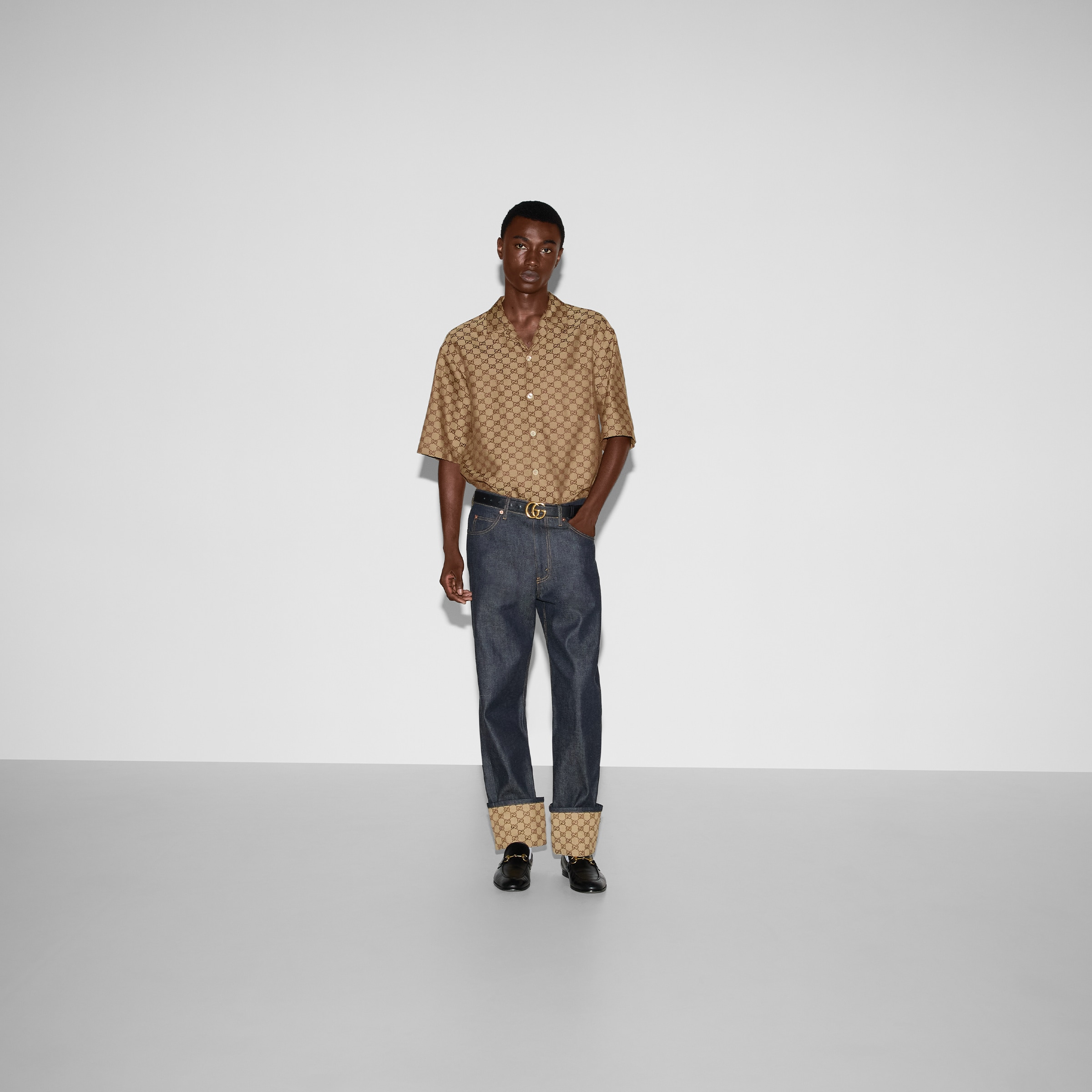GG linen shirt - 2