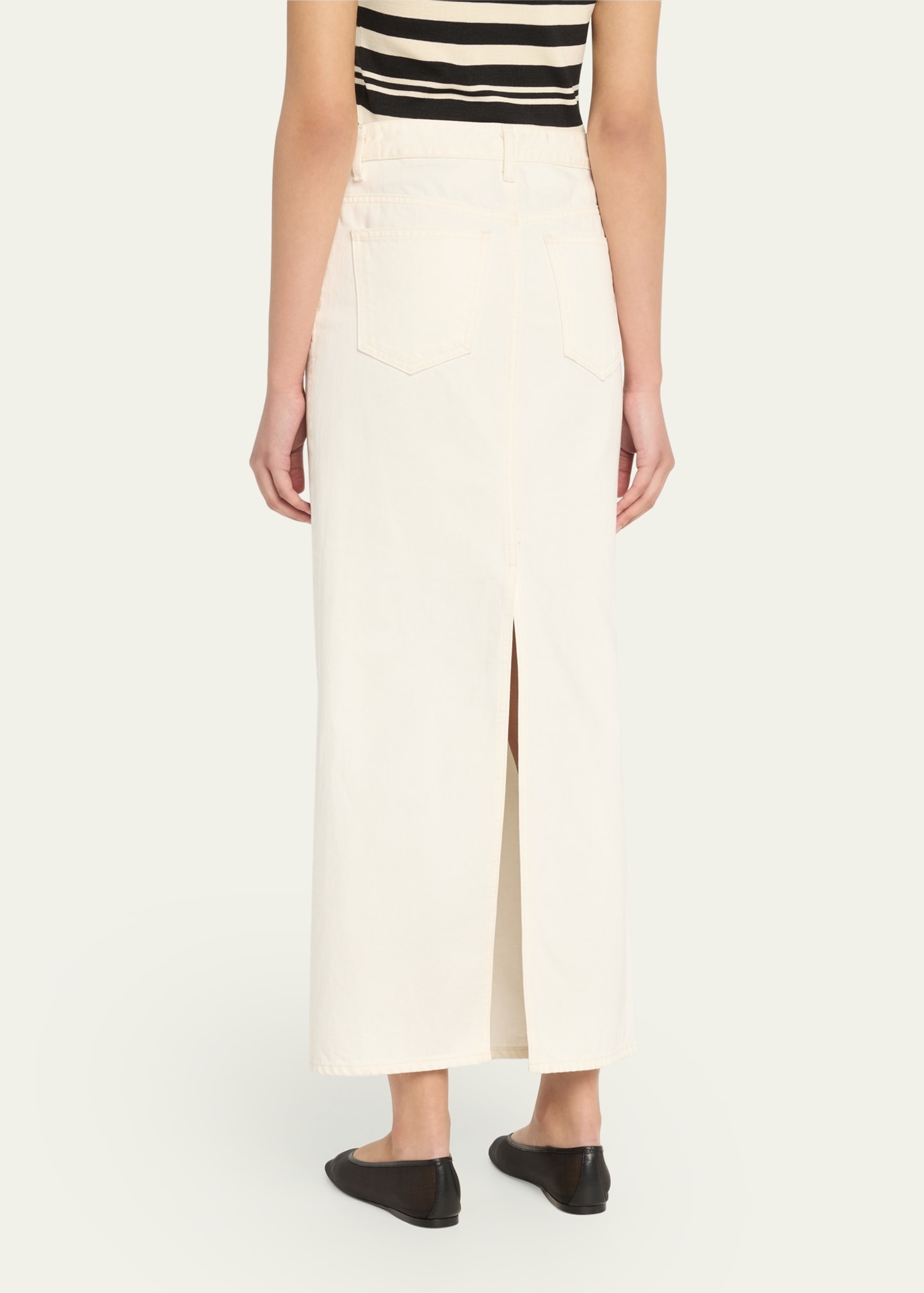 Ozzy Long Denim Skirt - 3