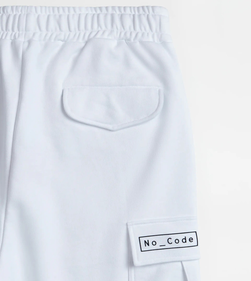 JOGGER SHORTS NO_CODE - WHITE 6