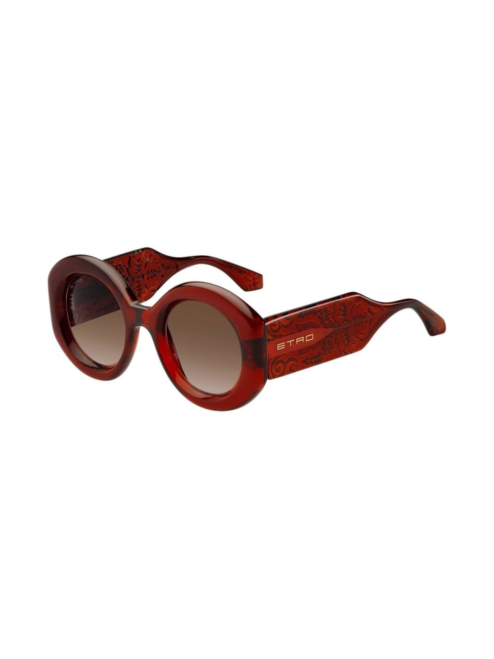 Paisley round-frame sunglasses - 2