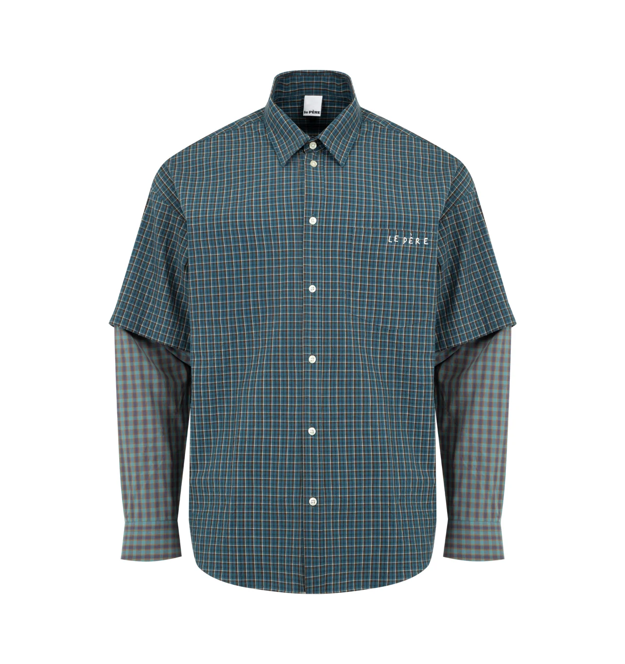 DETACHED SLEEVE FUN SHIRT - 1