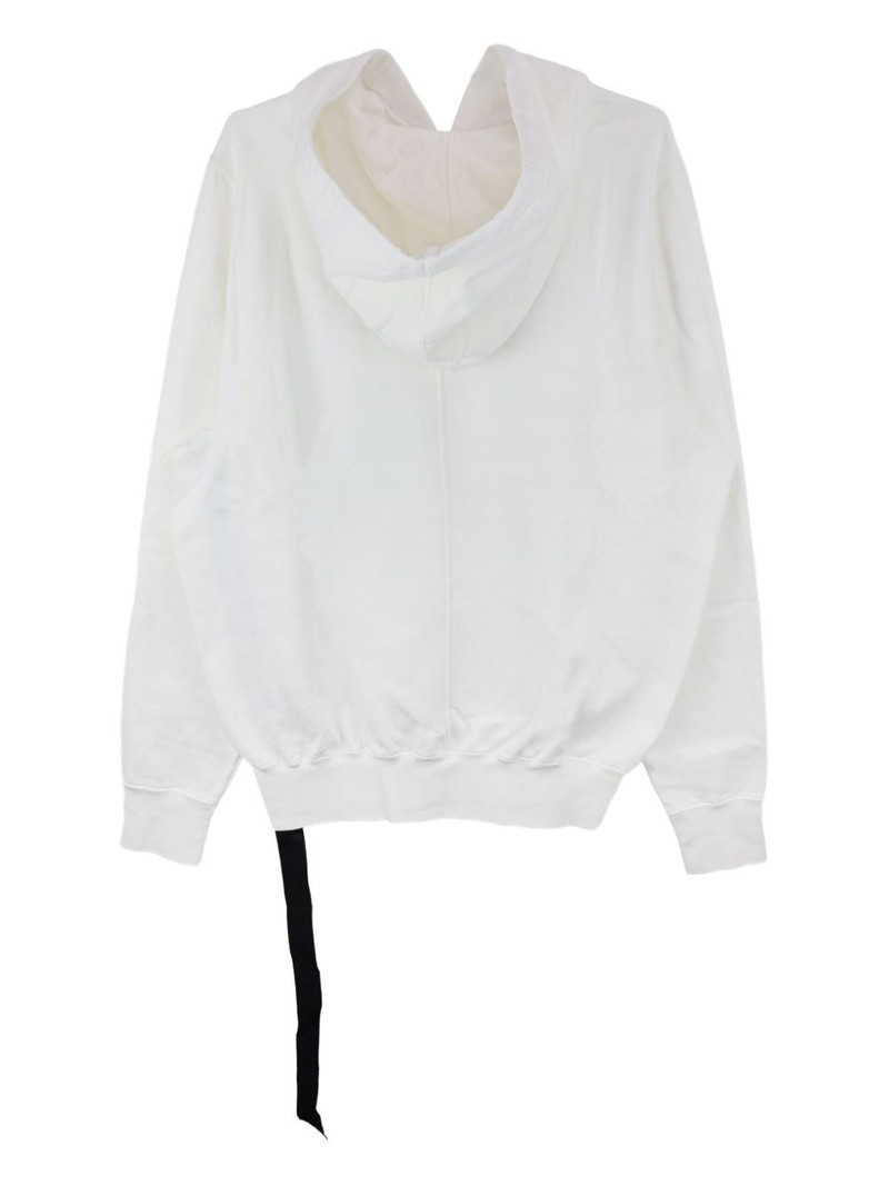 Rick Owens DRKSHDW drawstring graphic-print hoodie outlook