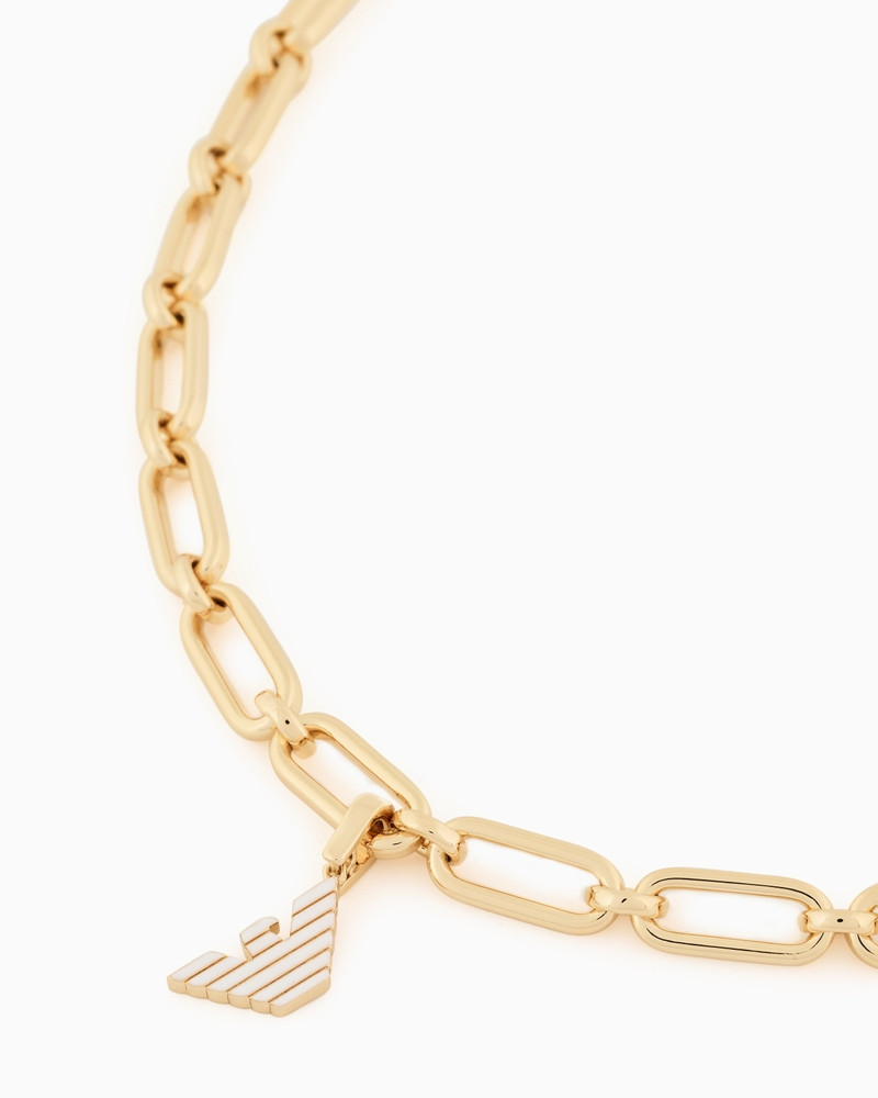 EMPORIO ARMANI EMPORIO ARMANI GOLD-TONE BRASS CHARM outlook