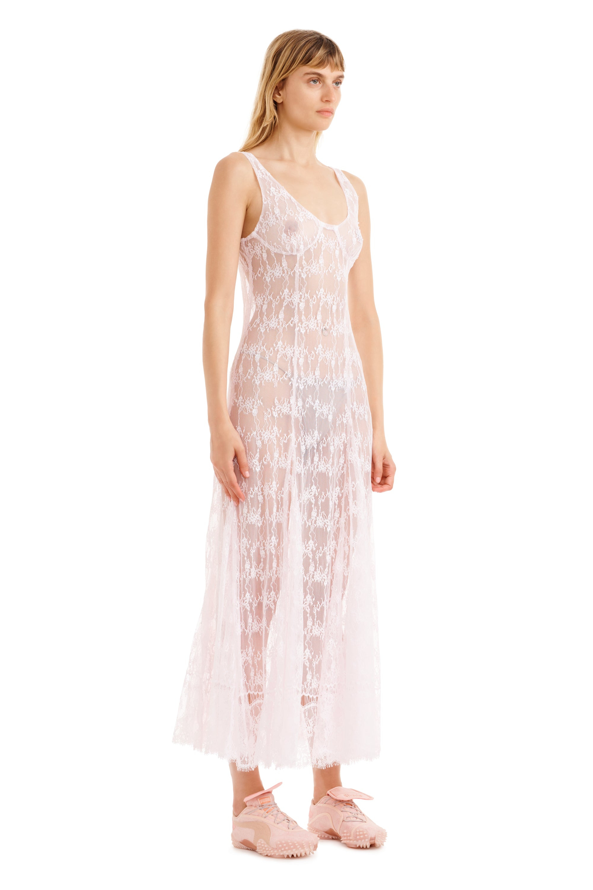 LIGHT PINK PAMELA DRESS - 9