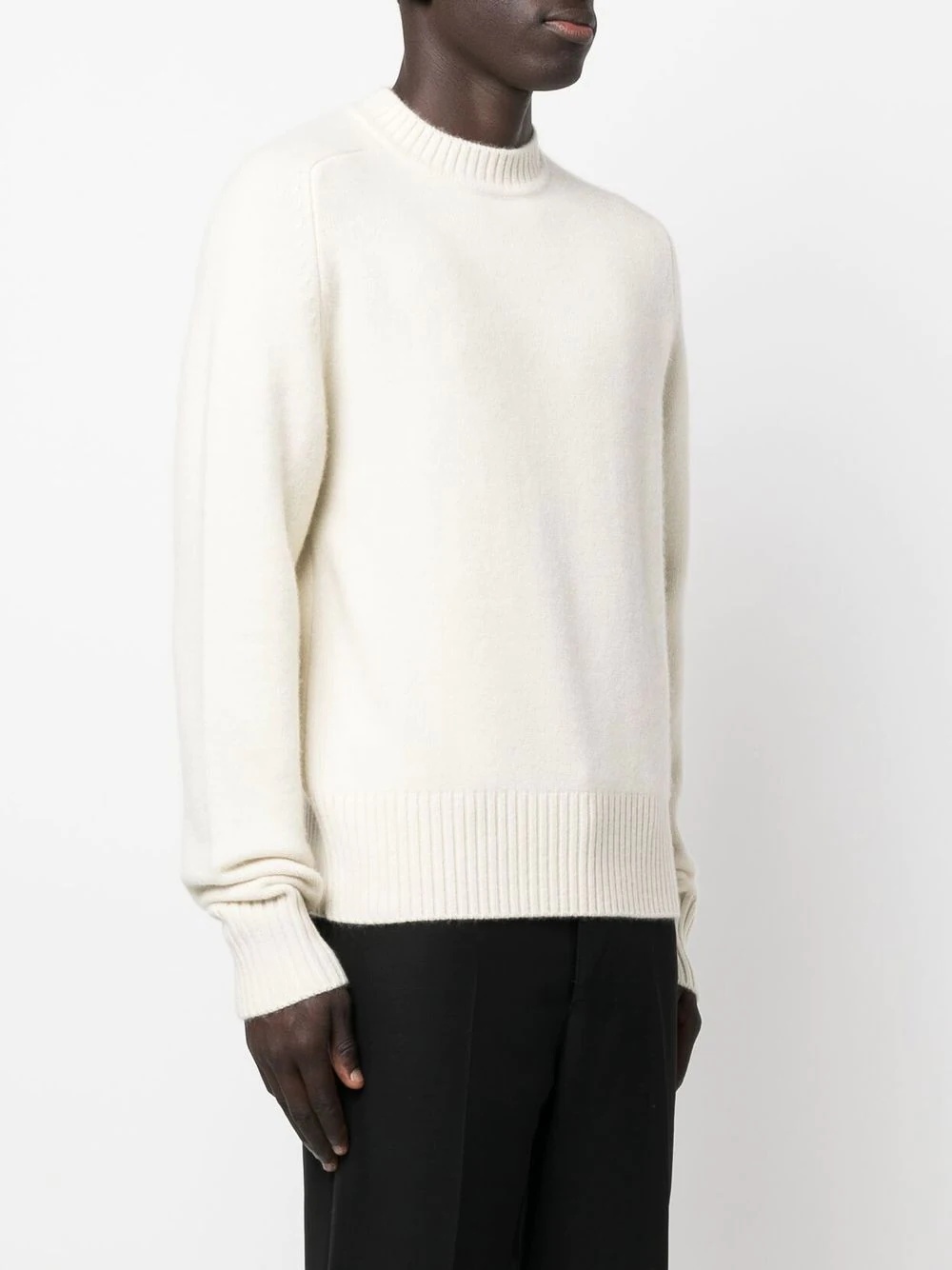 crew-neck cashmere jumper - 4