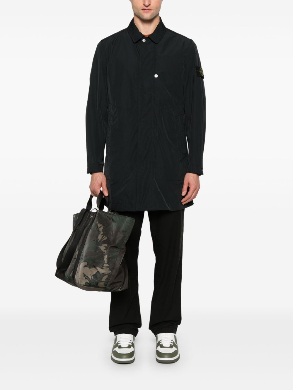 Compass-badge coat - 2