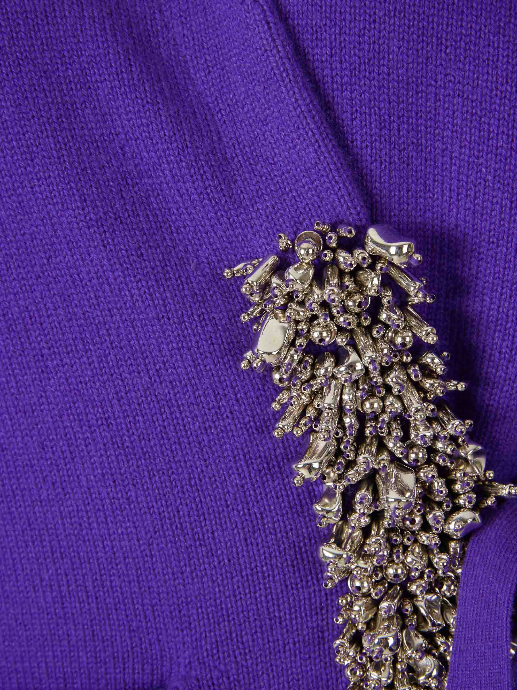 JEWEL KNIT CARDIGAN - 4
