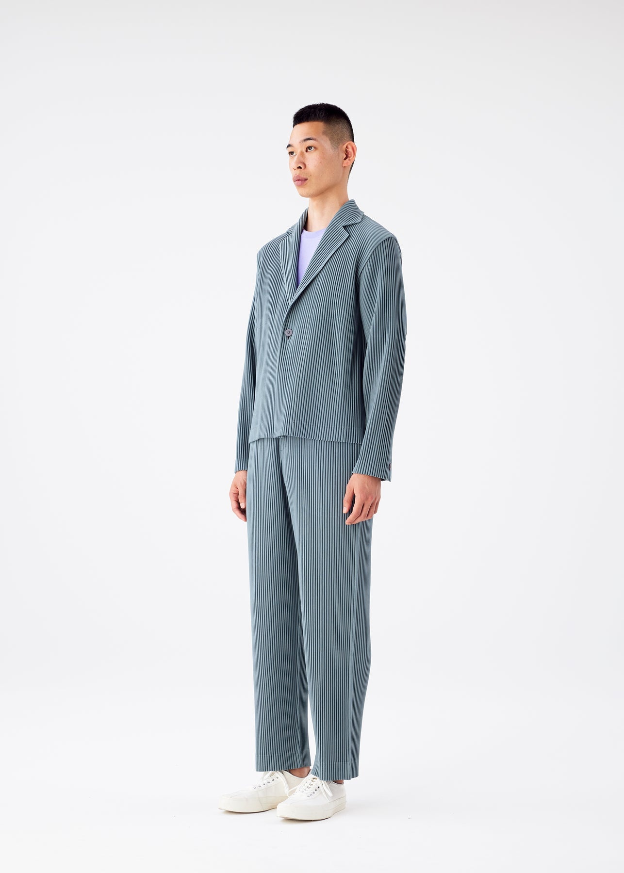 TAILORED PLEATS 2 JACKET - 3