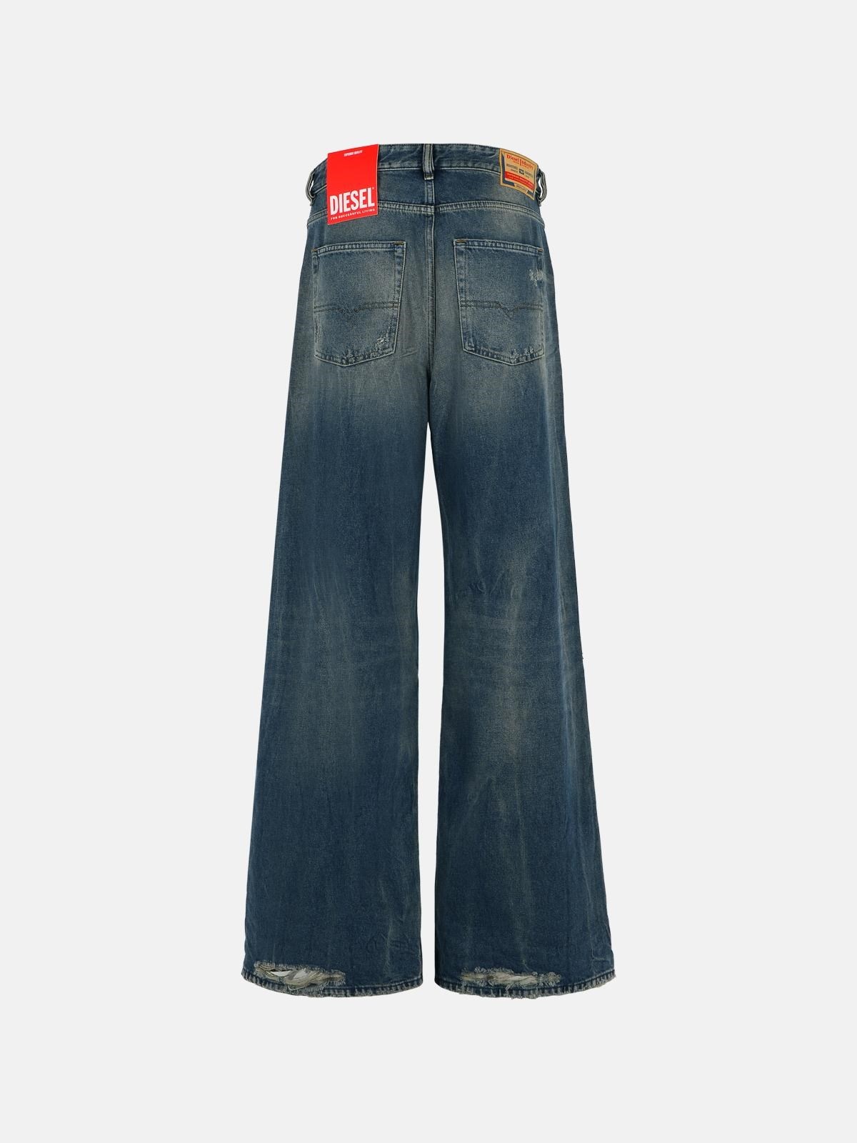 '1996 D-SIRE' DARK BLUE COTTON JEANS - 3