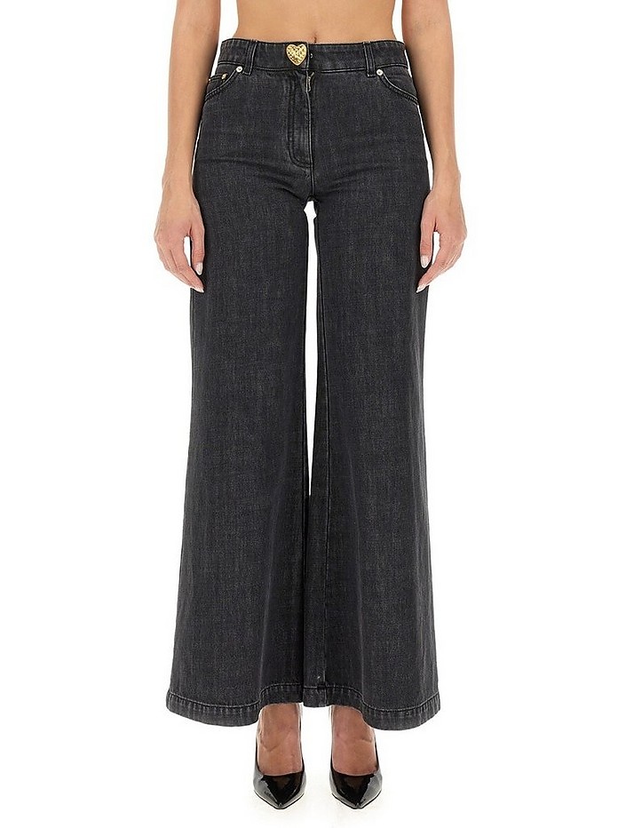 Moschino Jeans Wide Leg, forzieri