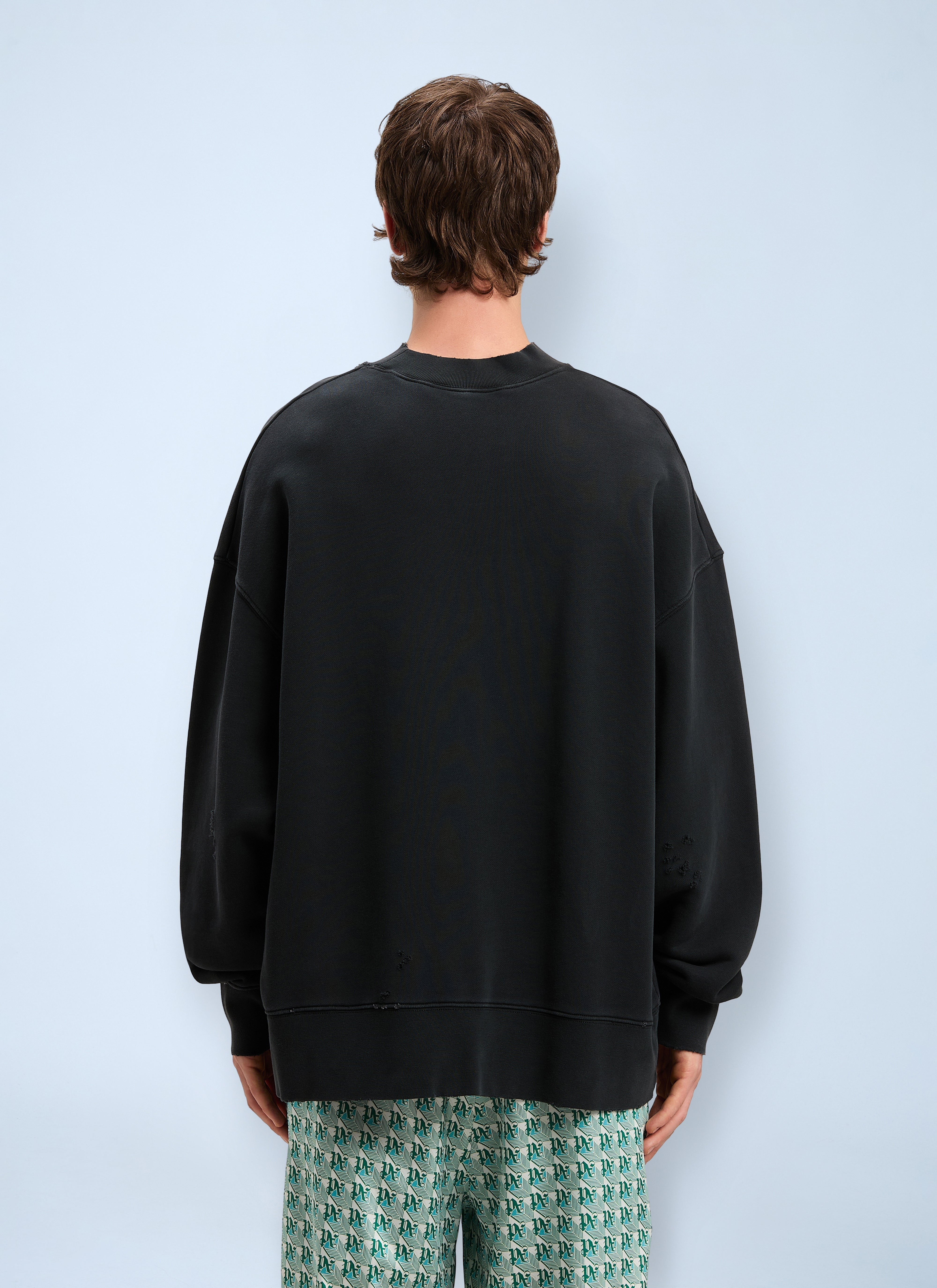 Palm Angels Men Logo Motif Sweatshirt - 4