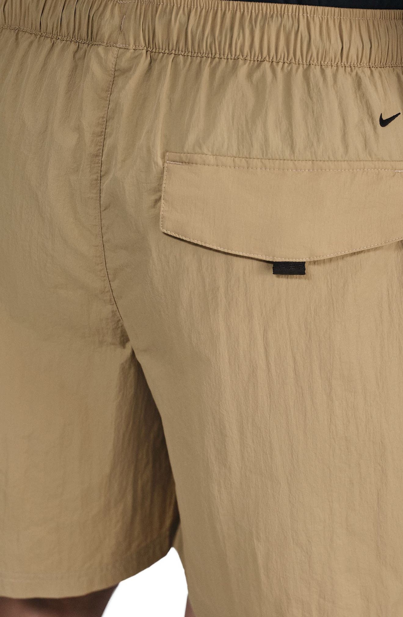 Nike Tech Woven Cargo Shorts in Parachute Beige/Black at Nordstrom - 3
