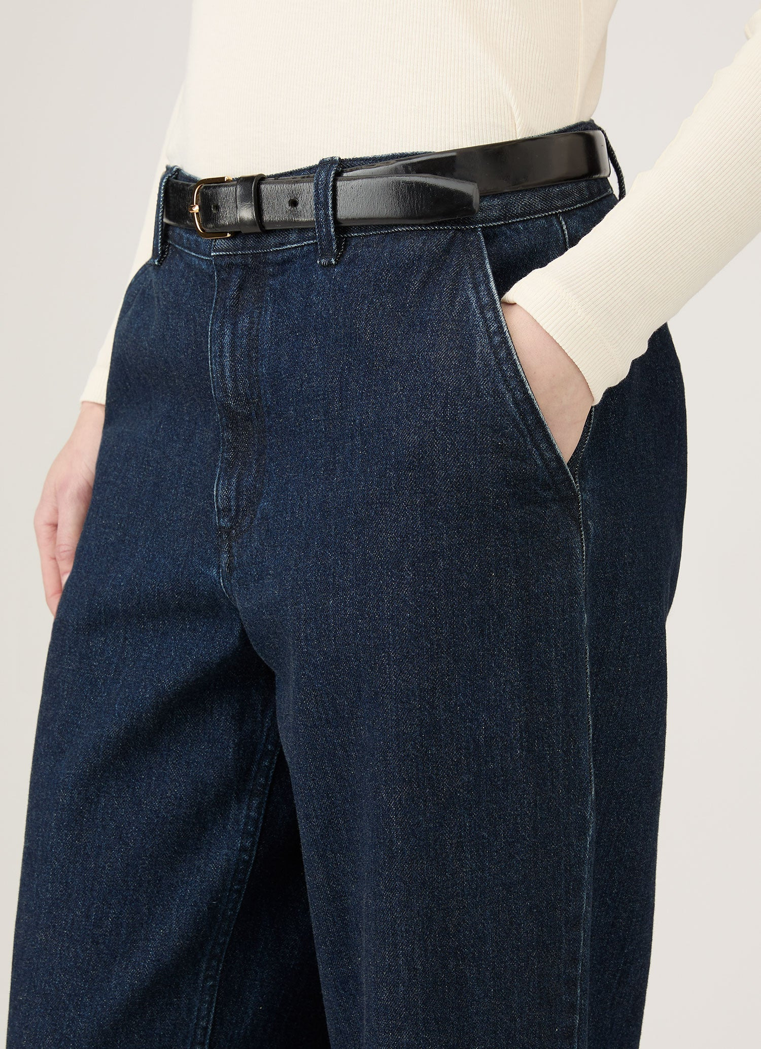 Denim Tapered Trouser - 4