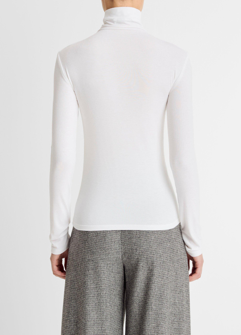 Vince Essential Long-Sleeve Turtleneck Top outlook