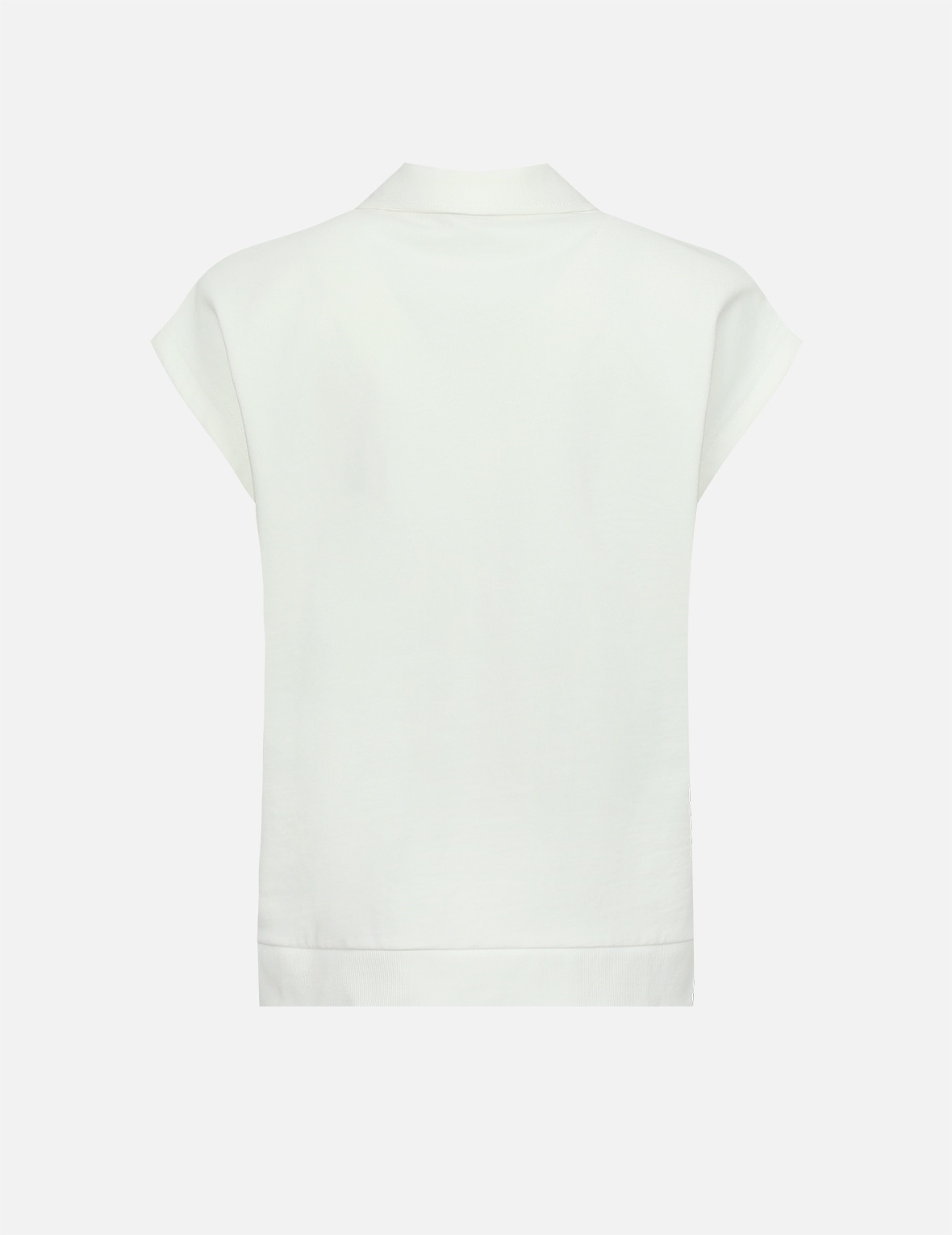 LOGO CALLIGRAPHY EMBROIDERY SLEEVELESS POLO SHIRT - 2