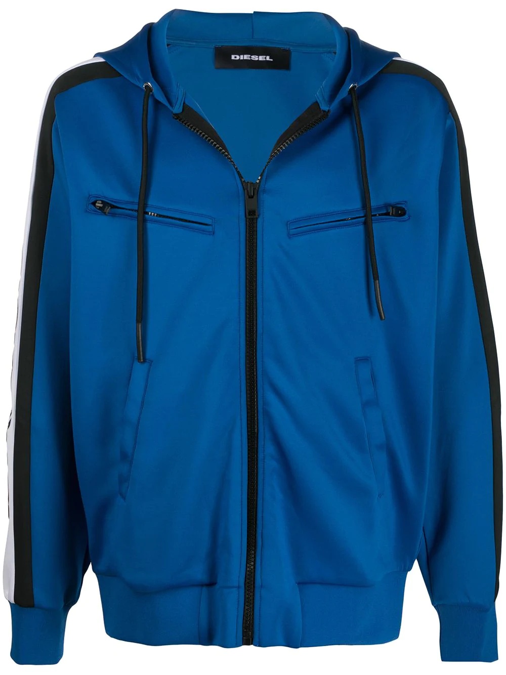 S-Steel multi-pocket hooded jacket - 1