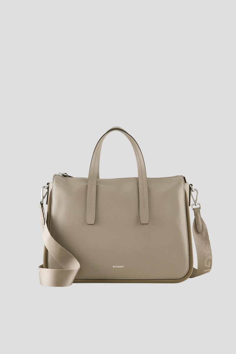 Brig Gavi Handbag in Taupe 1