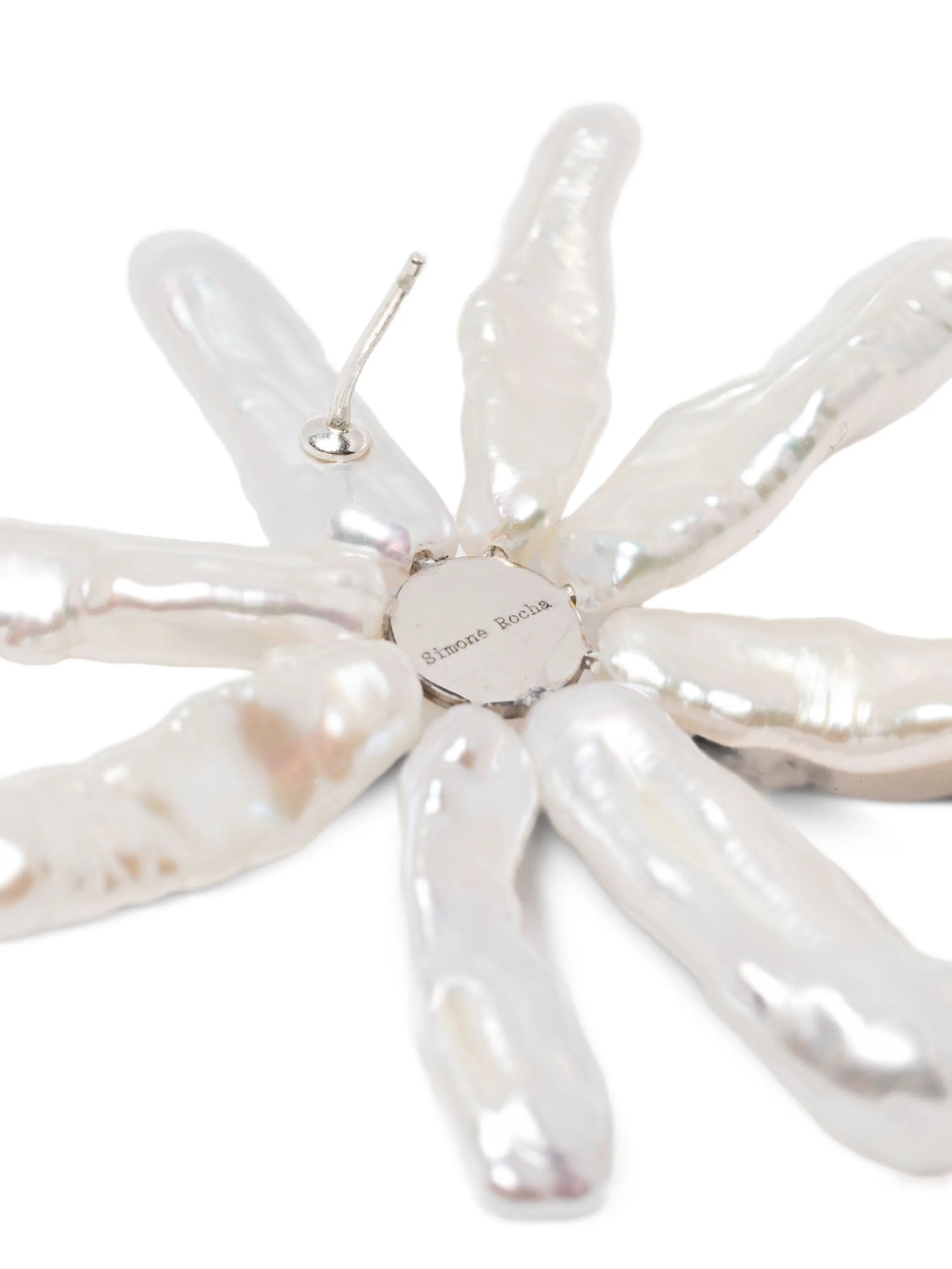 flower-design earrings - 3
