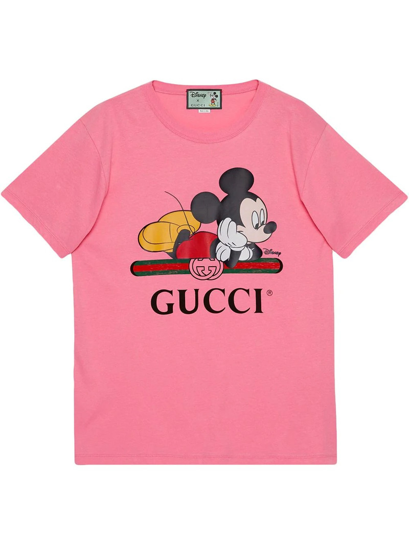 x Disney Mickey print oversized T-shirt - 1