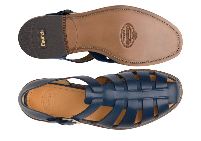 Fisherman
Nevada Leather Sandal Blue 3
