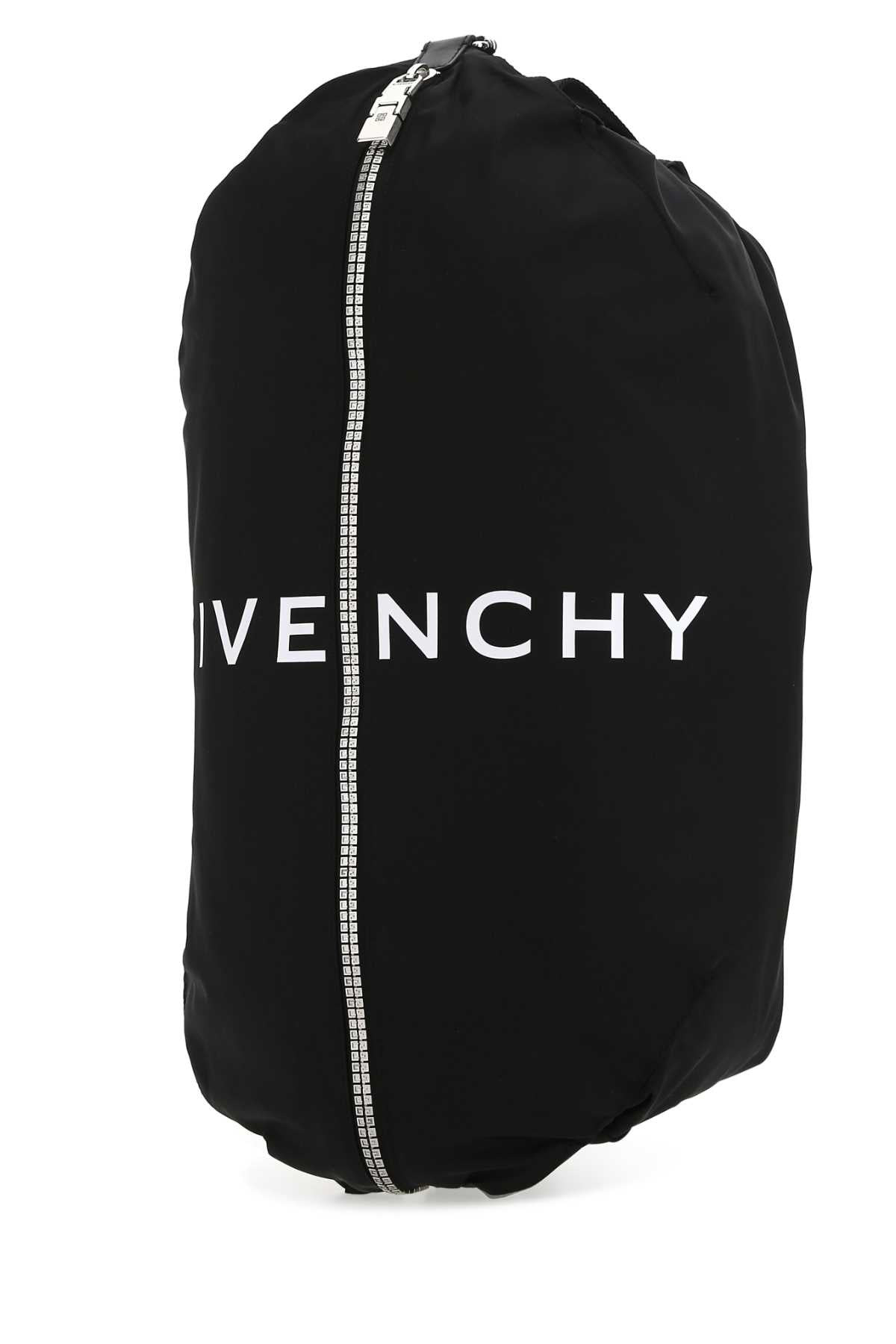 Givenchy Men Black Nylon G-Zip Backpack - 2