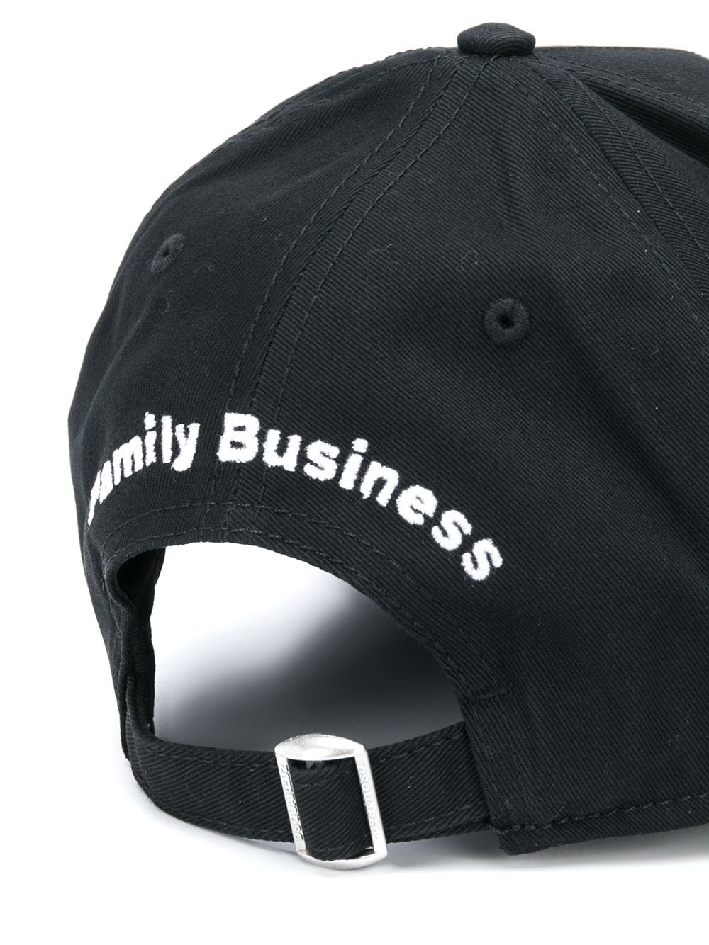 embroidered logo baseball cap - 2