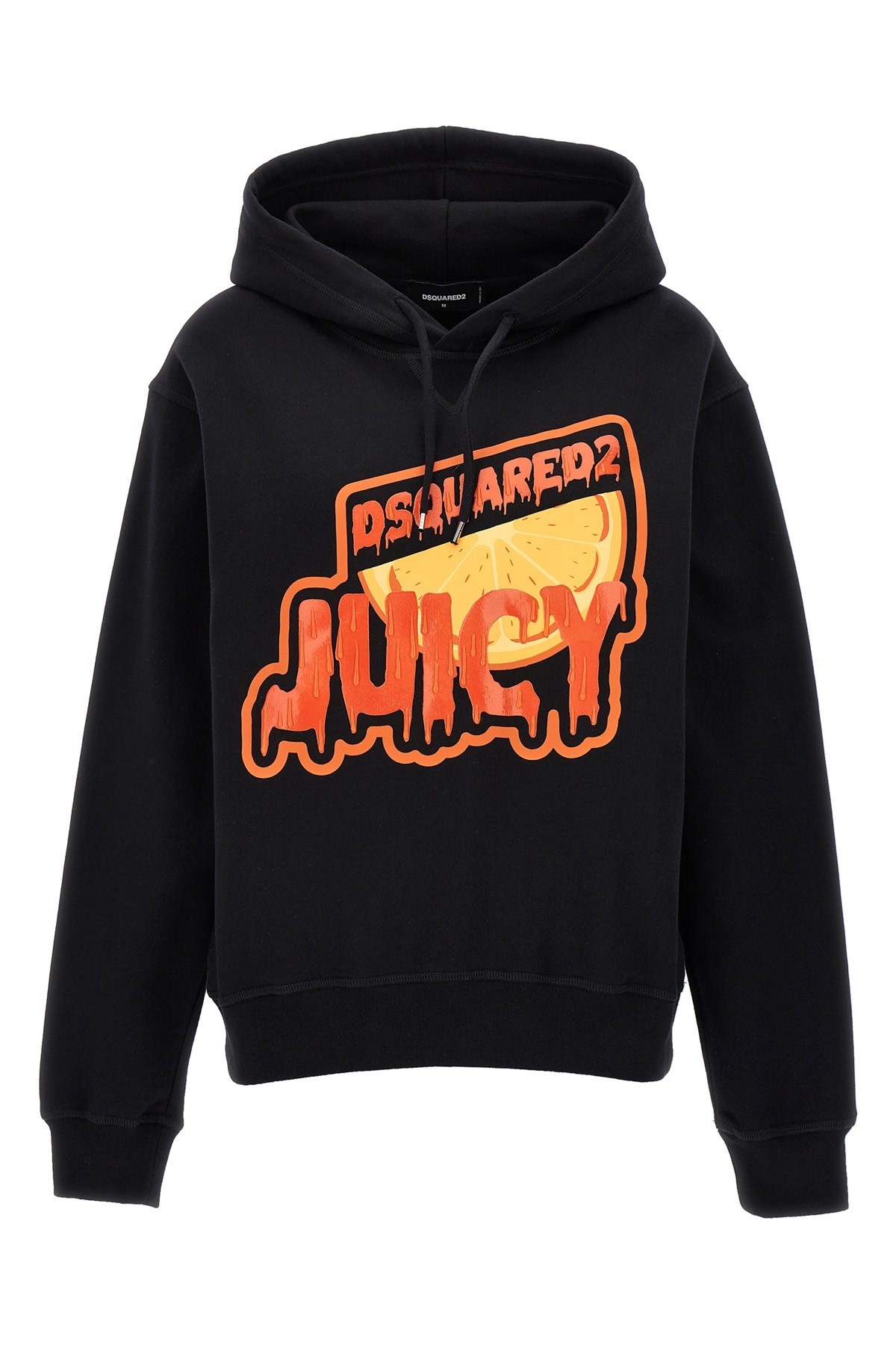 Logo print hoodie - 1