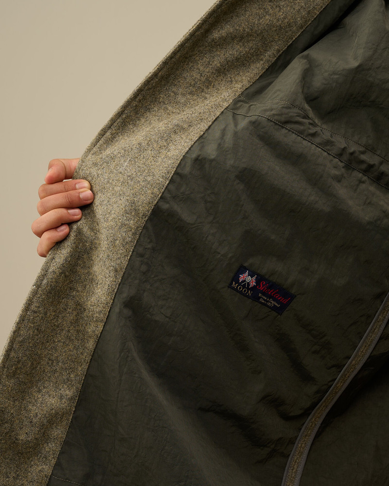 Shetland Twill Hooded Car Coat 6