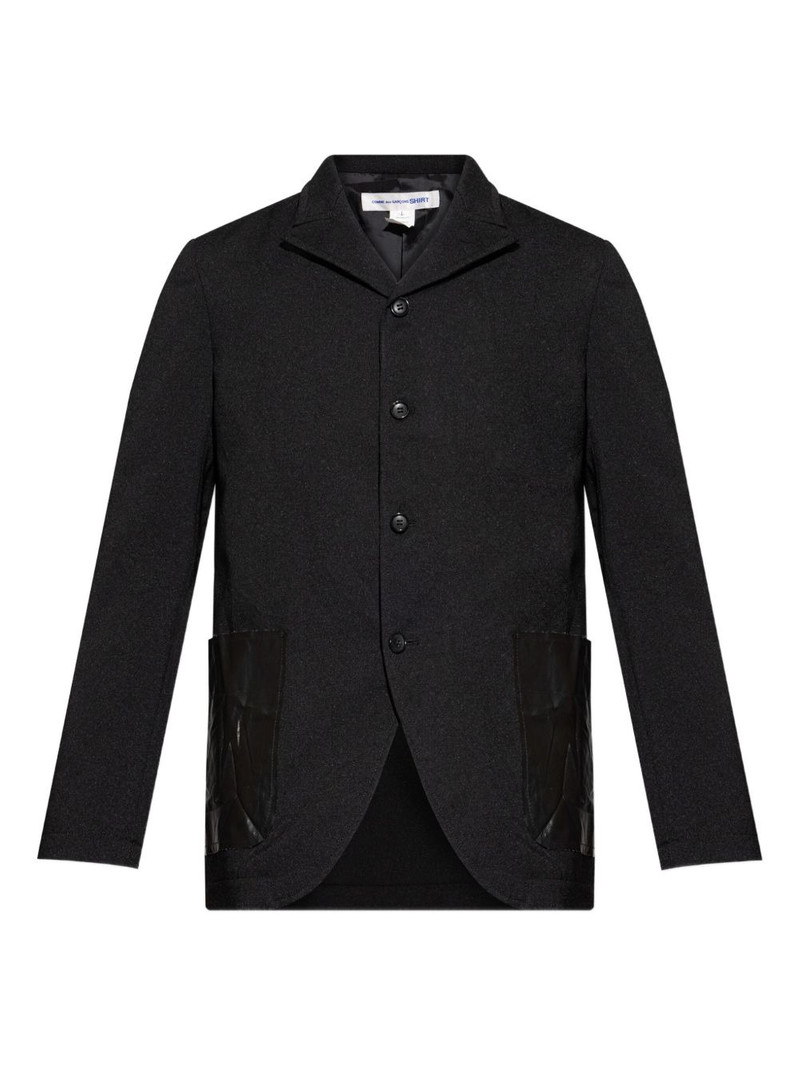patch-pocket buttoned blazer 1