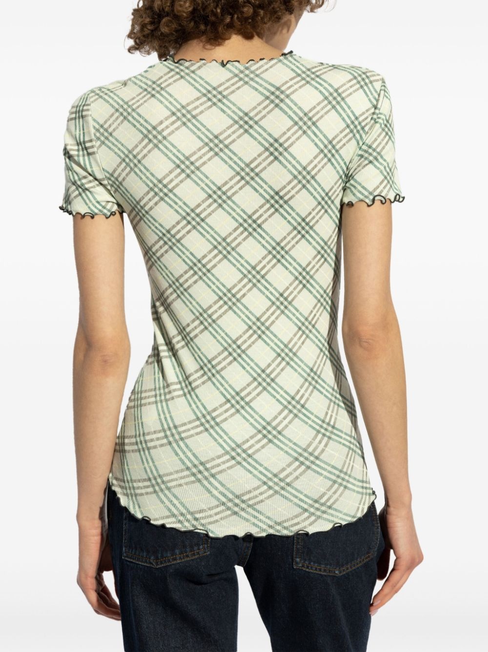 Vintage Check T-shirt - 4